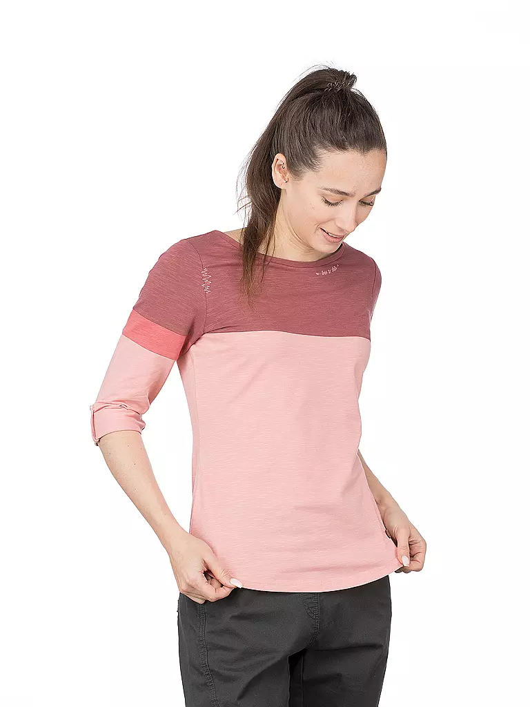 CHILLAZ | Damen Klettershirt Balanced | beere