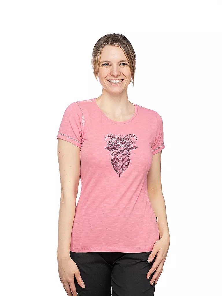 CHILLAZ | Damen Klettershirt Gandia Alps Love | rosa