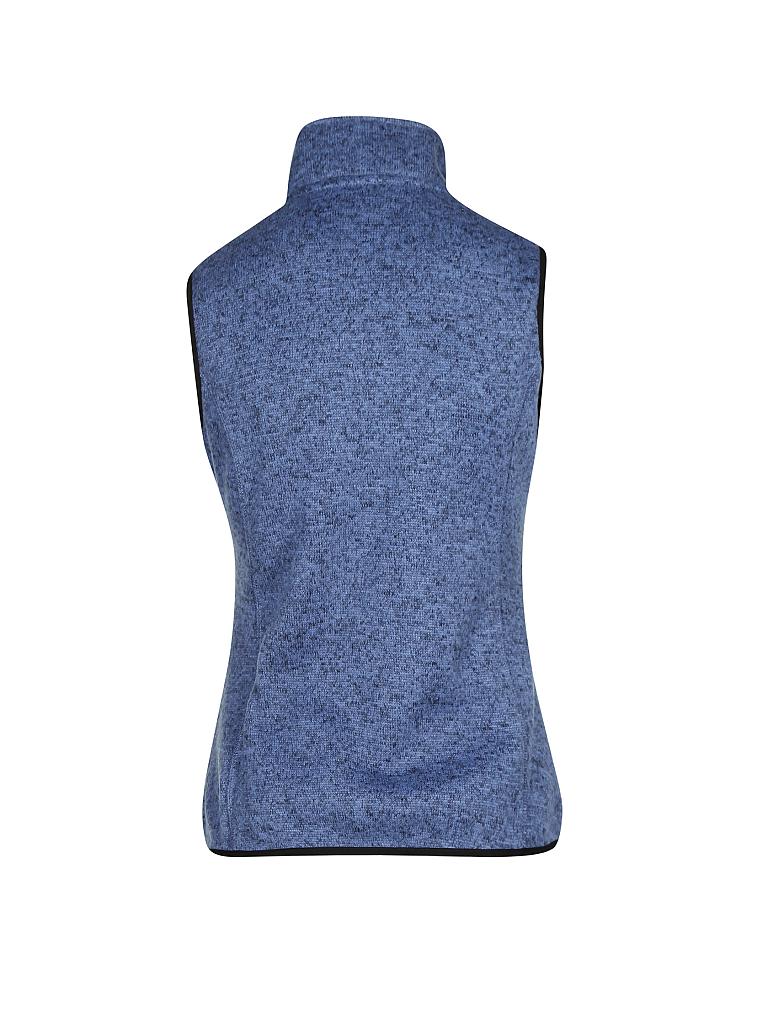 CMP | Damen Gilet Knitted | blau