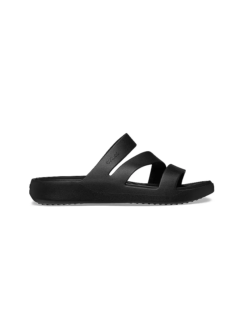 CROCS | Damen Badepantoffeln Getaway Strappy | hellgrau