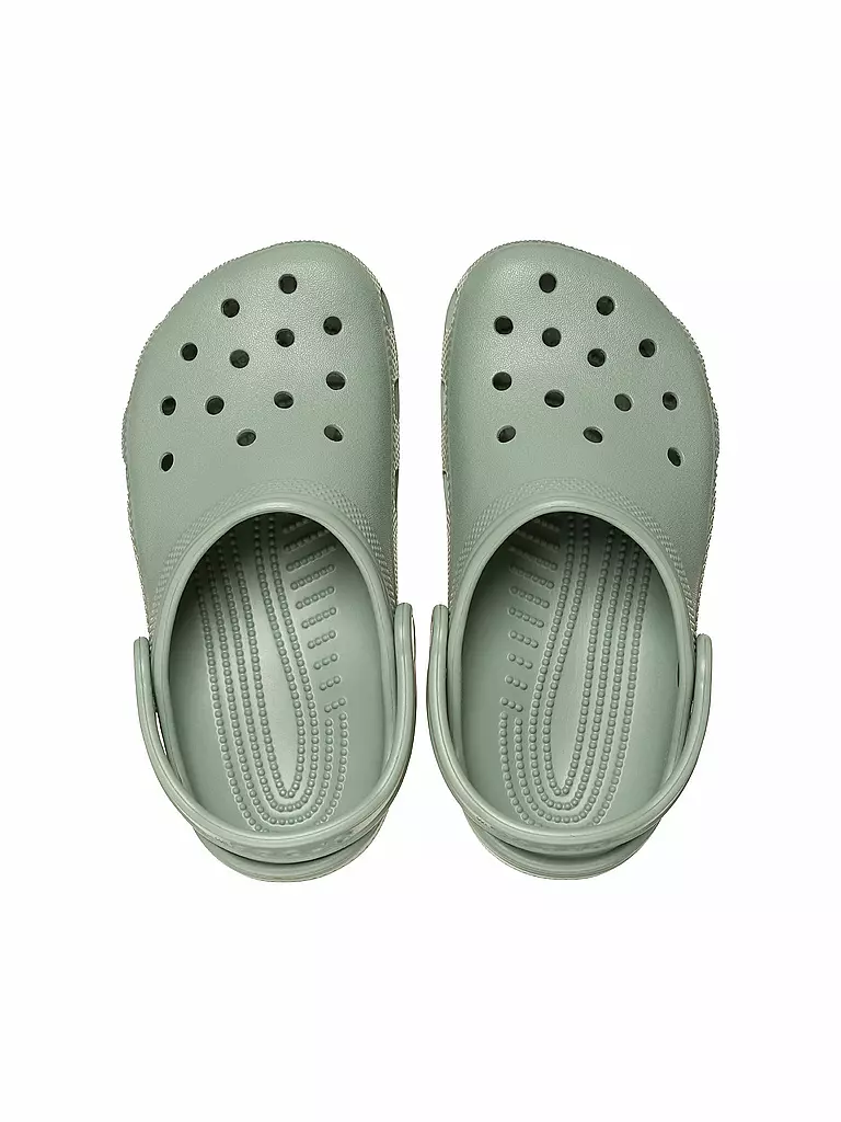 CROCS | Kinder Badepantoffel Classic Clog | olive