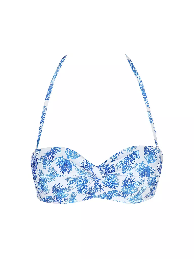 DARLING HARBOUR | Damen Bikinioberteil Twisted | blau