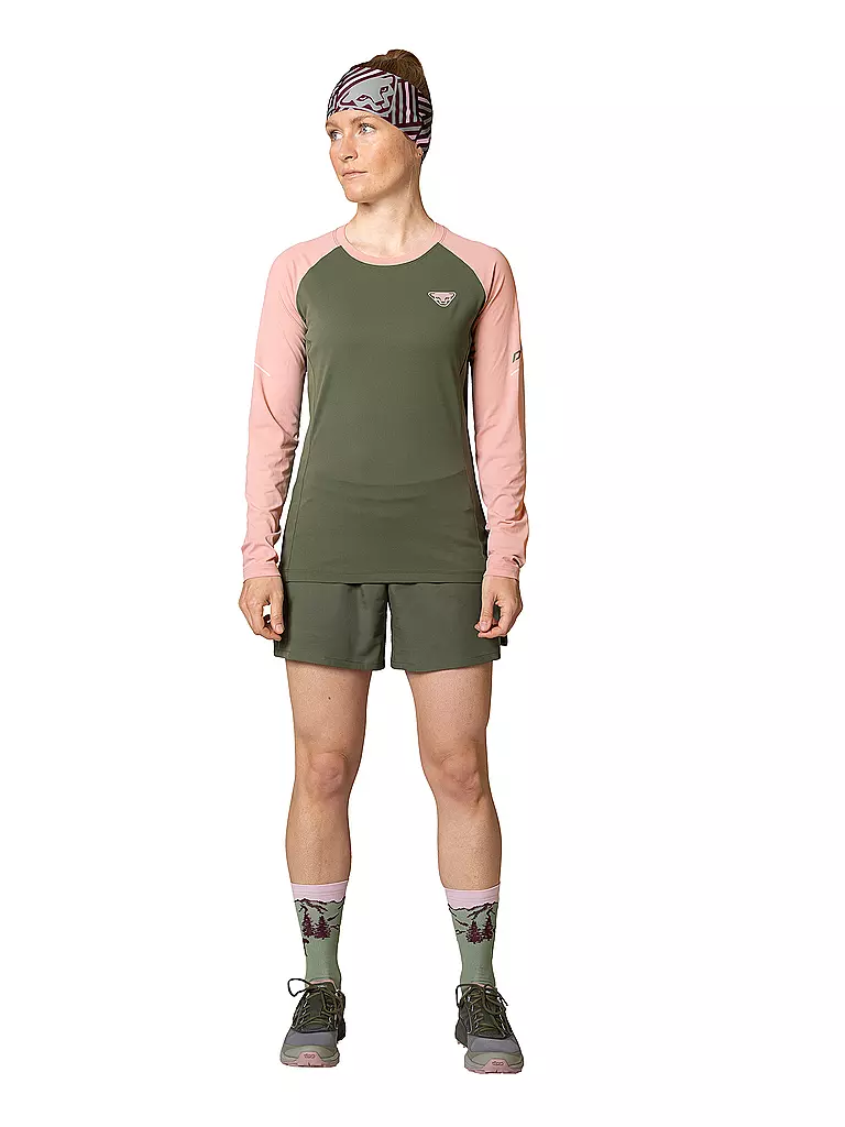 DYNAFIT | Damen Tourenshirt Alpine Pro | olive