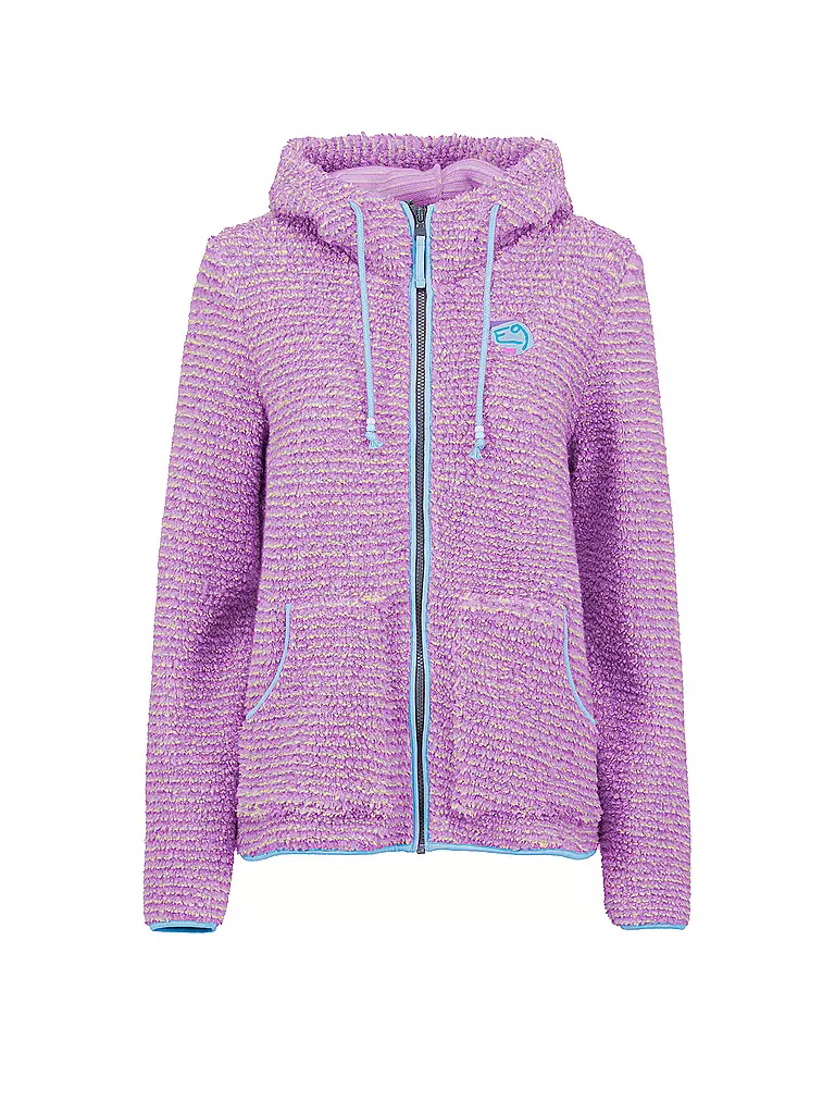 E9 | Damen Kletter Fleecejacke Rosy Hoodie | pink