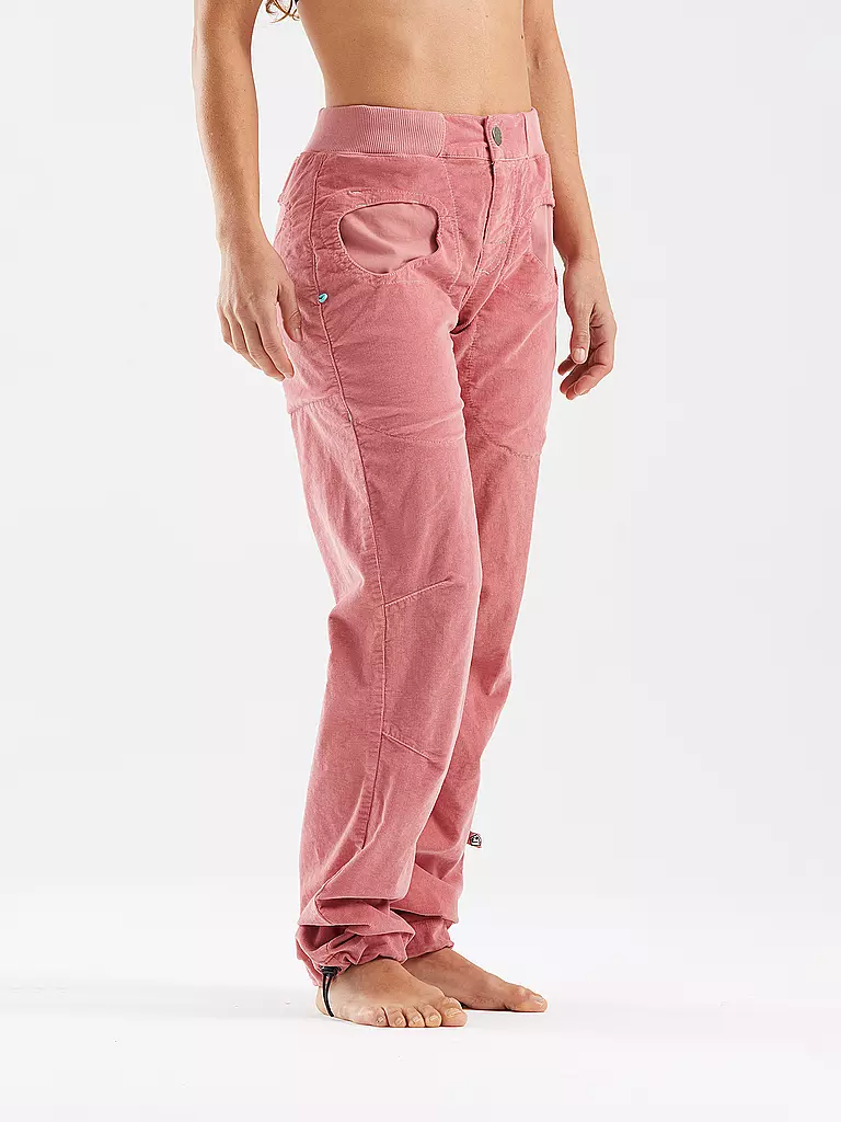 E9 | Damen Kletterhose Onda VS Cord | rosa