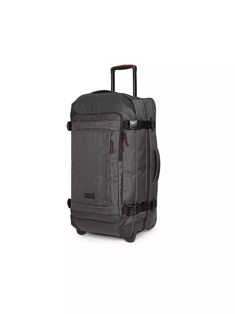 EASTPAK | Reisetrolley Tranverz L Cnnct Accent Grey | schwarz