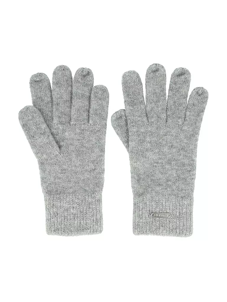 EISGLUT | Damen Strickhandschuhe Undinel | silber