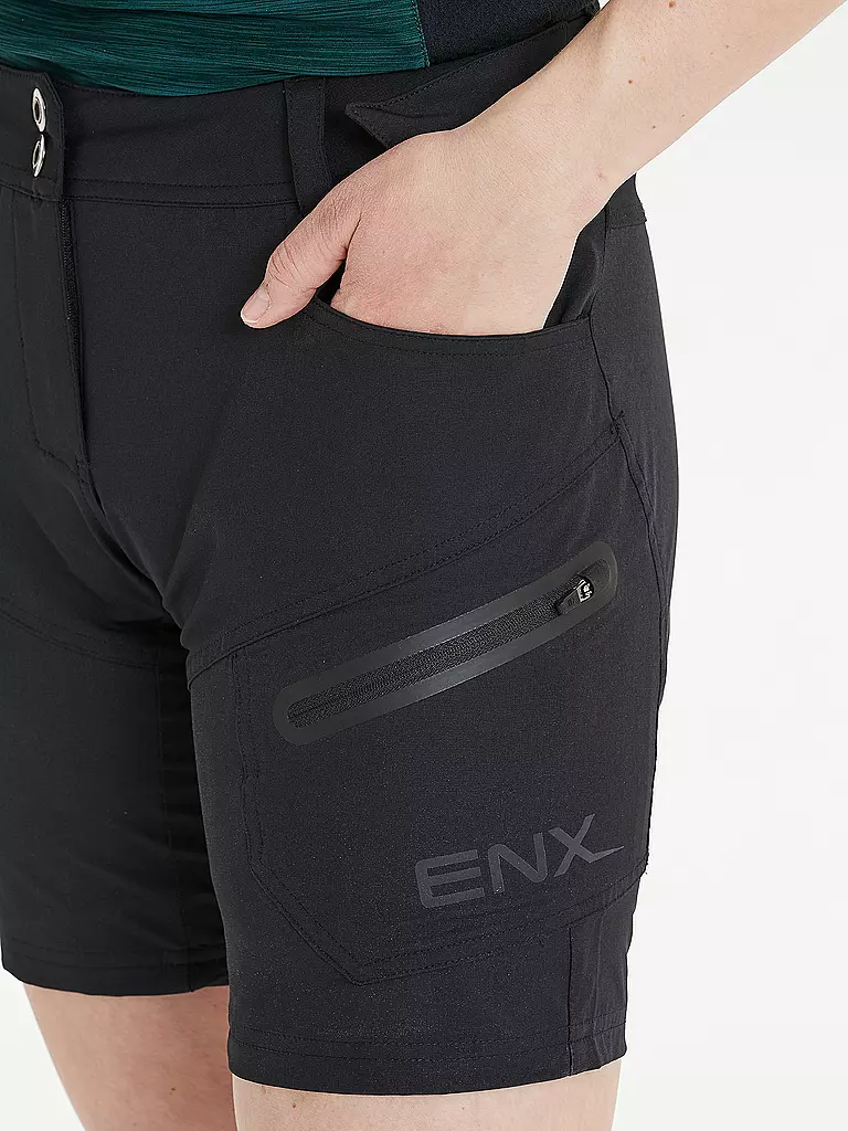 ENDURANCE | Damen 2in1 Radshort Jamilla | schwarz