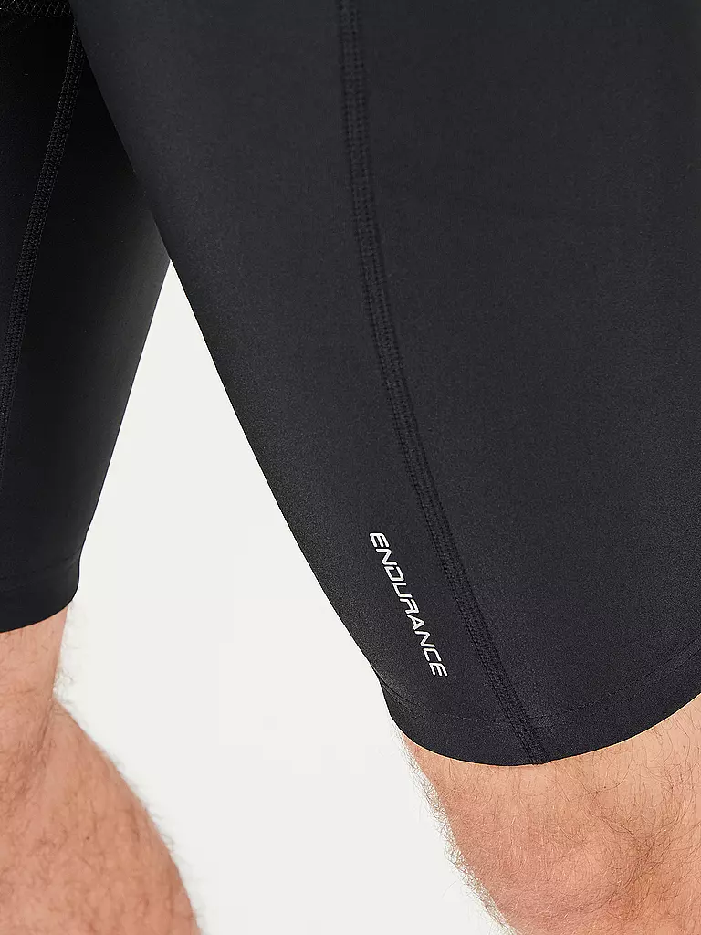 ENDURANCE | Herren Rad Trägerhose Gorsk (short) | schwarz