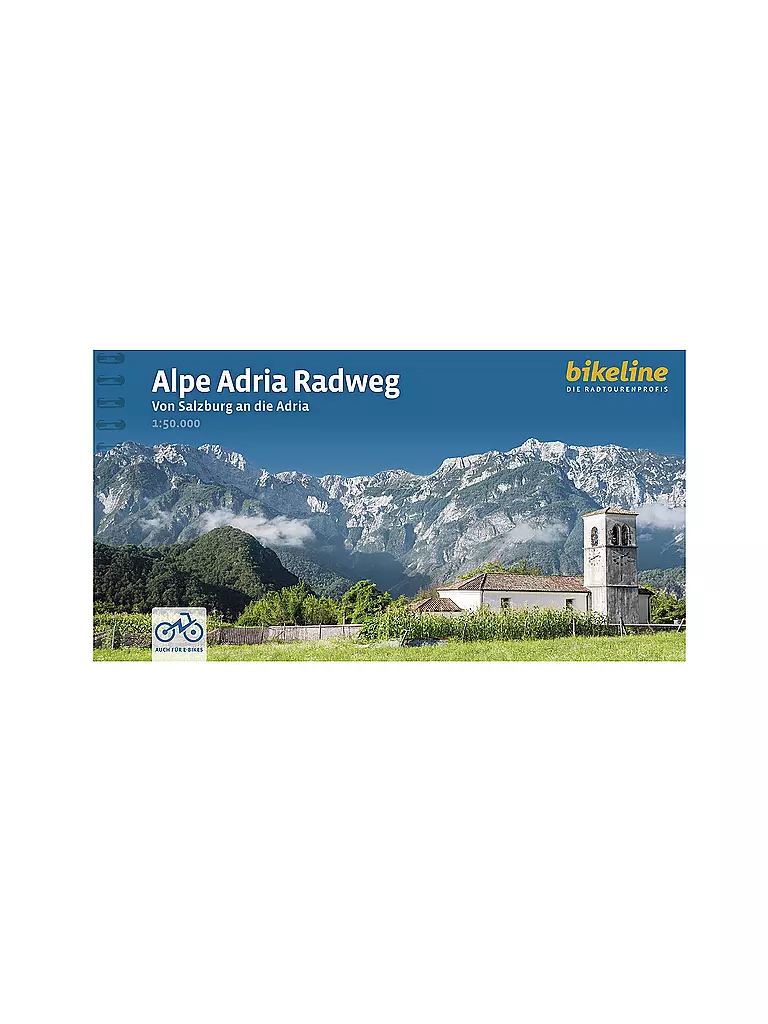 ESTERBAUER | Wanderkarte Bikeline Alpe Adria Radweg | keine Farbe