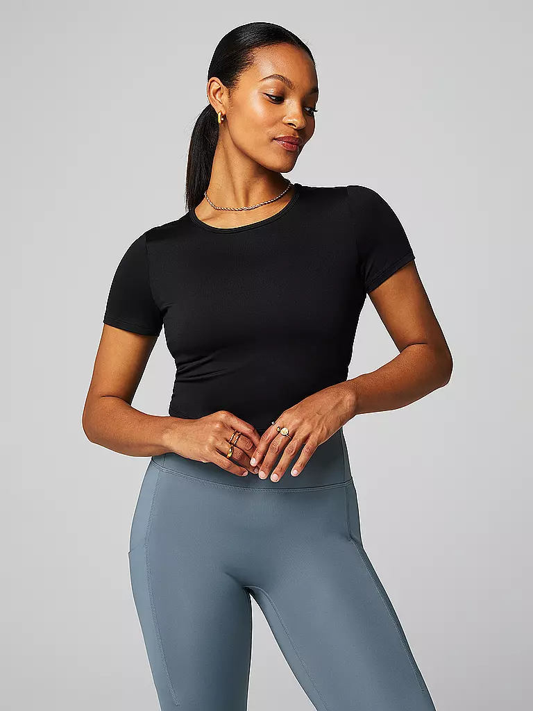 FABLETICS | Damen Fitnessshirt Dry-Flex Twist | beere