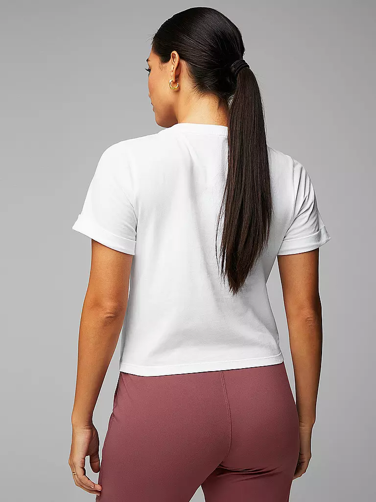 FABLETICS | Damen Fitnessshirt Twist Cooton Front | weiss