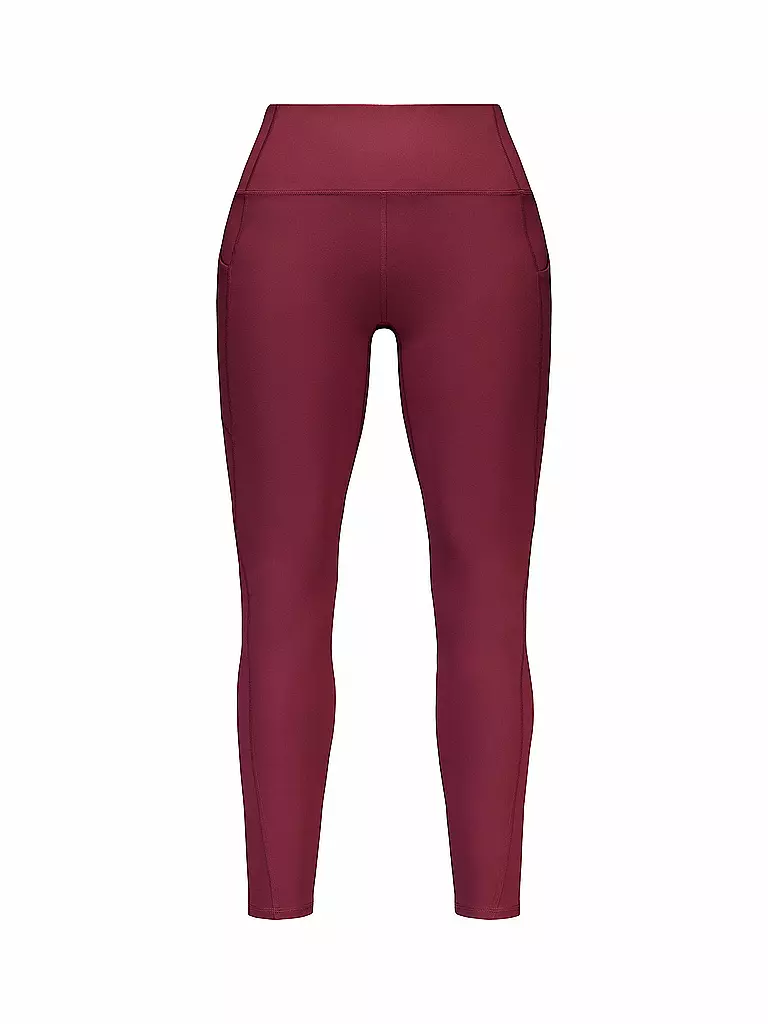 FABLETICS | Damen Fitnesstight Oasis PureLuxe High-Waist | dunkelrot