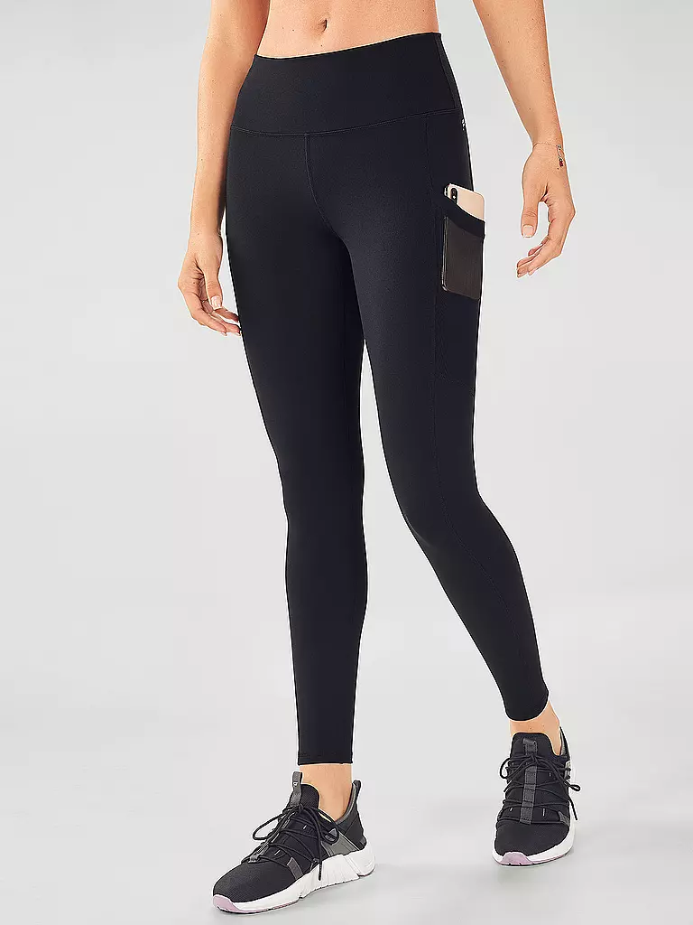 FABLETICS | Damen Fitnesstight On-The-Go PowerHold® High-Waist | schwarz