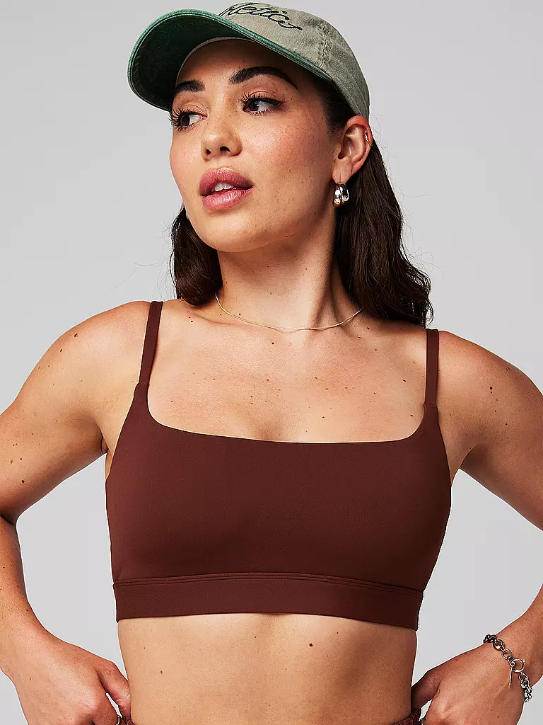 FABLETICS | Damen Sport-Bh Essential Low Support | dunkelrot