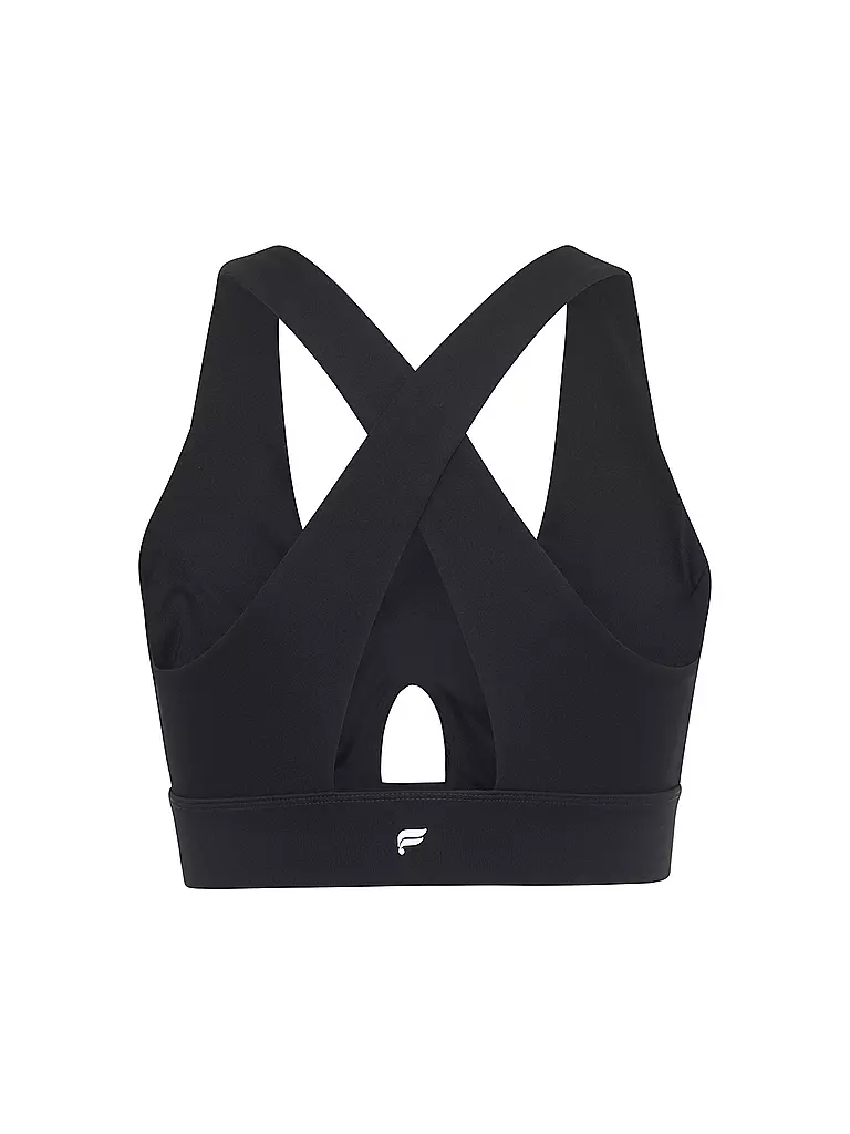 FABLETICS | Damen Sport-BH Oasis Twist Medium Support | schwarz