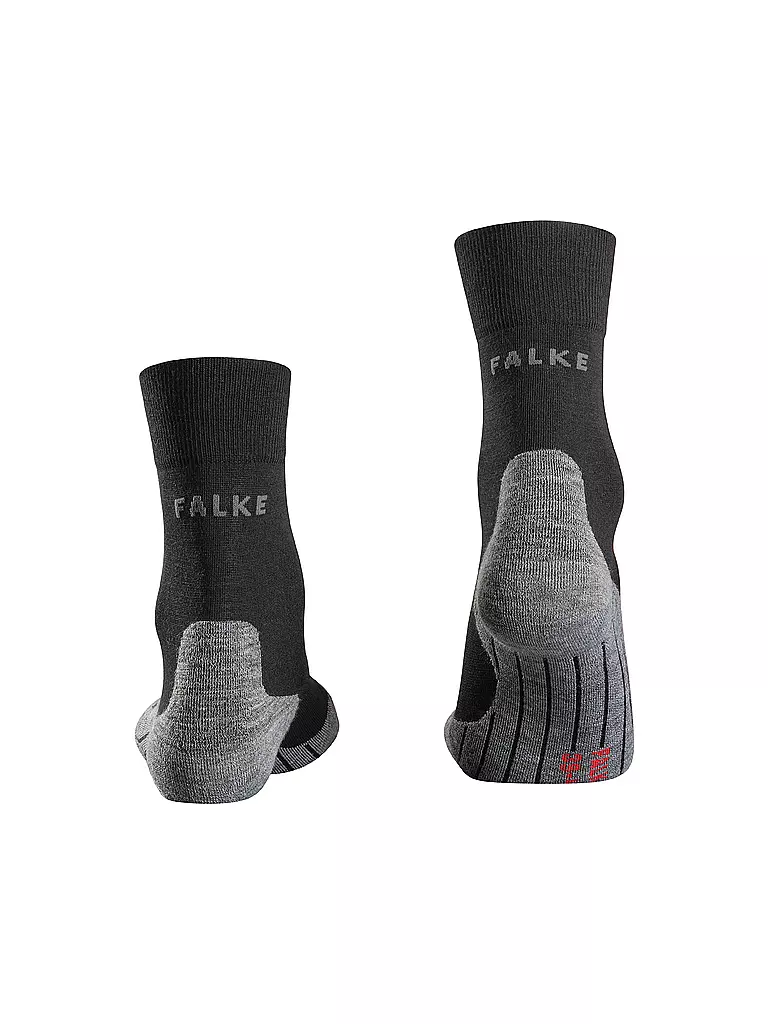 FALKE | Herren Laufsocken RU 4 Wool | schwarz