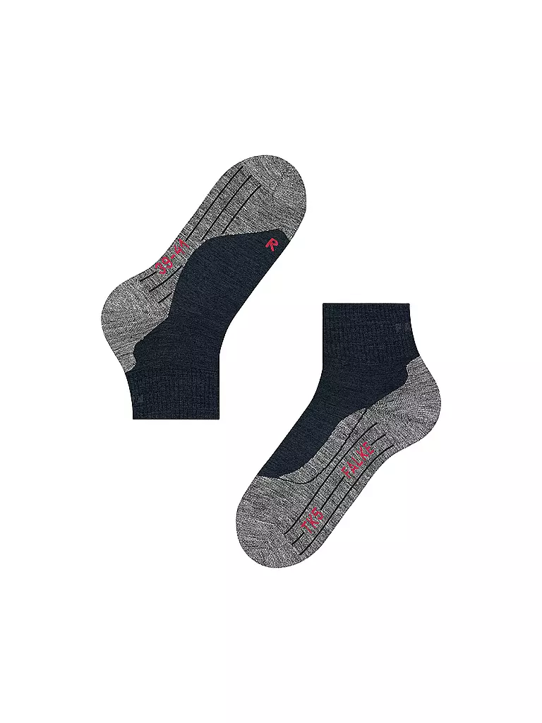 FALKE | Herren Outdoorsocken TK 5 Short | dunkelblau