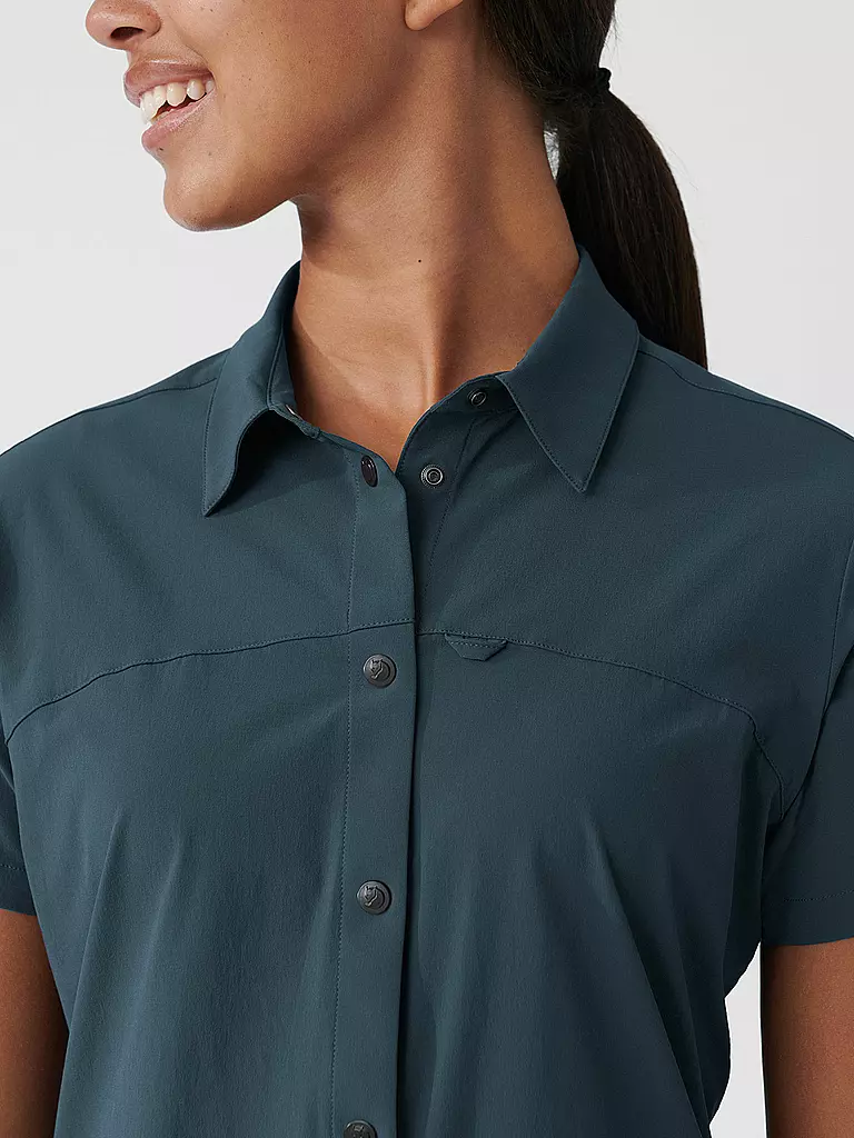 FJÄLLRÄVEN | Damen Bluse High Coast Light | dunkelblau