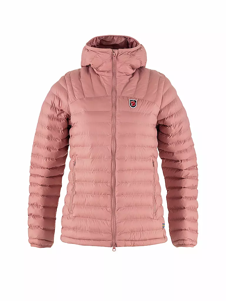 FJÄLLRÄVEN | Damen Isojacke Expedition Lätt Hoodie | rosa