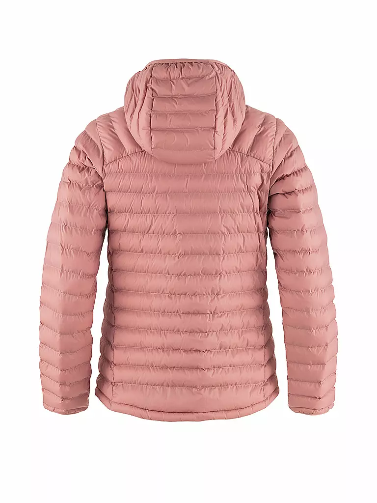 FJÄLLRÄVEN | Damen Isojacke Expedition Lätt Hoodie | rosa