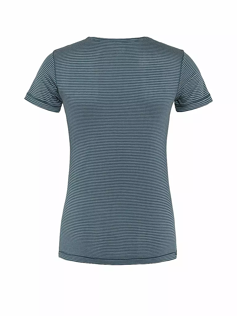 FJÄLLRÄVEN | Damen T-Shirt Abisko Cool W | dunkelblau