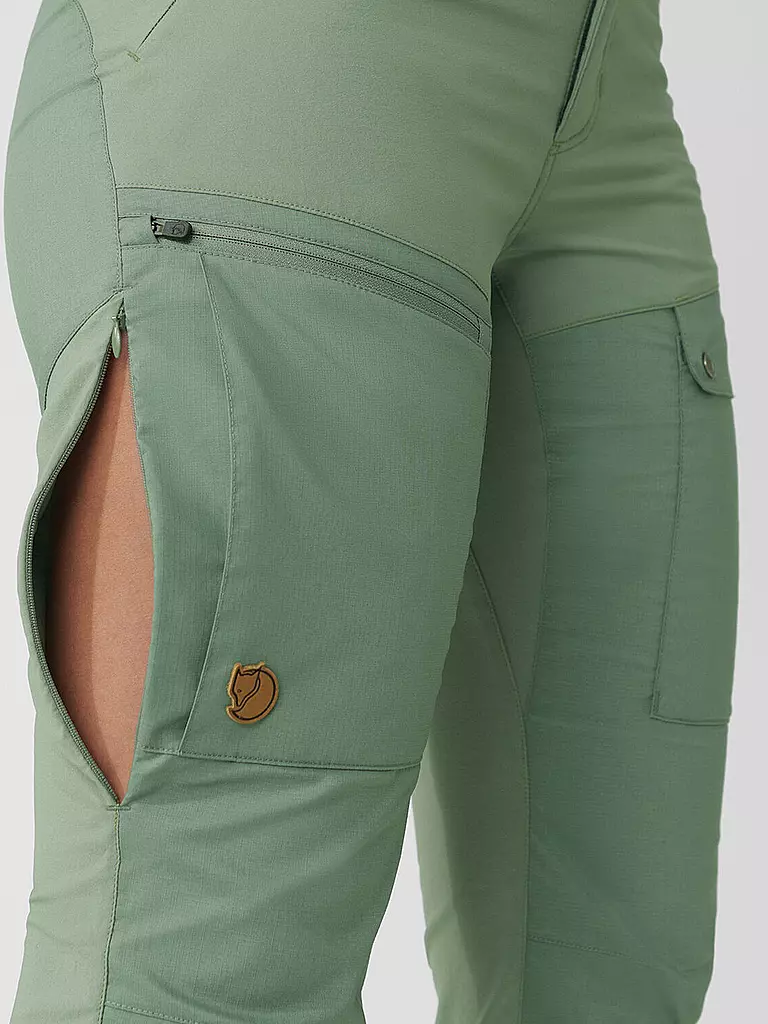 FJÄLLRÄVEN | Damen Wanderhose Abisko Midsummer | hellgrün