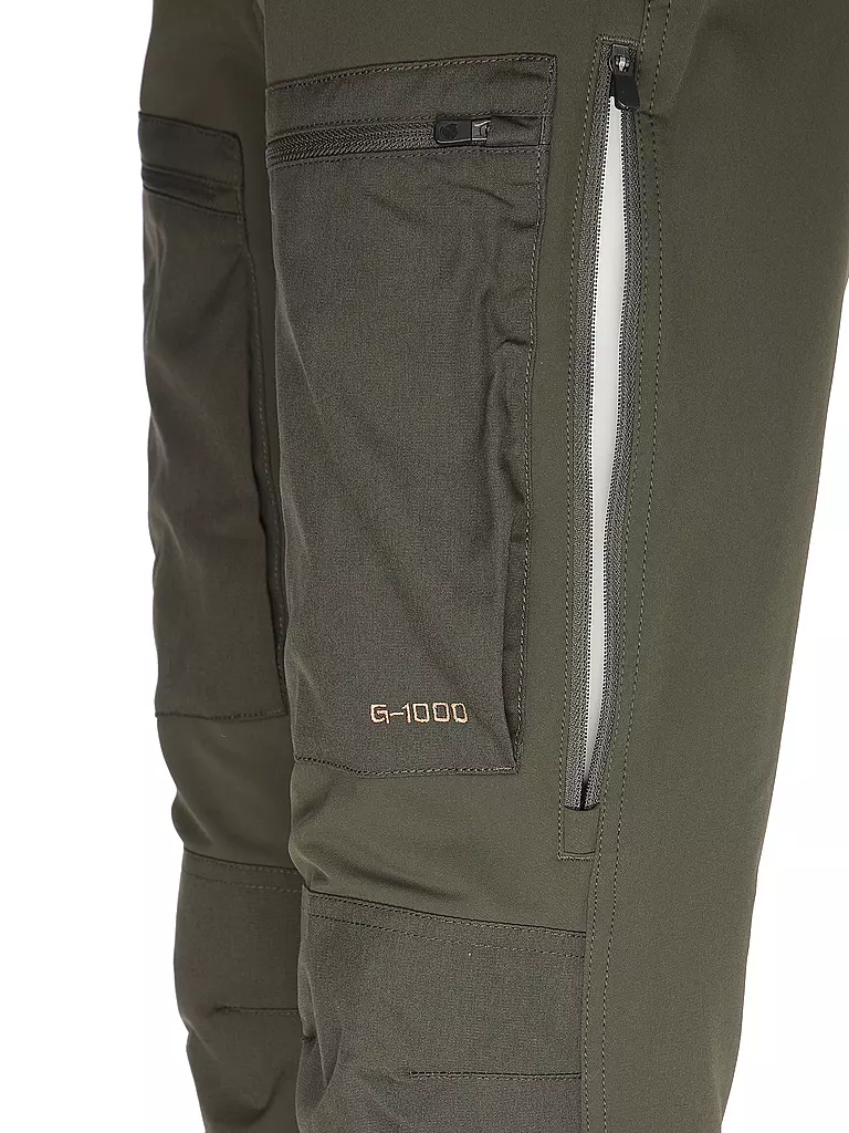 FJÄLLRÄVEN | Damen Wanderhose Keb Agile Winter | schwarz