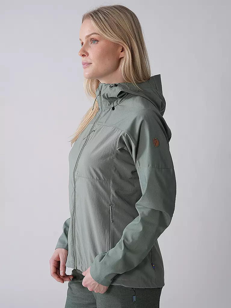 FJÄLLRÄVEN | Damen Wanderjacke Abisko Midsummer | hellgrün