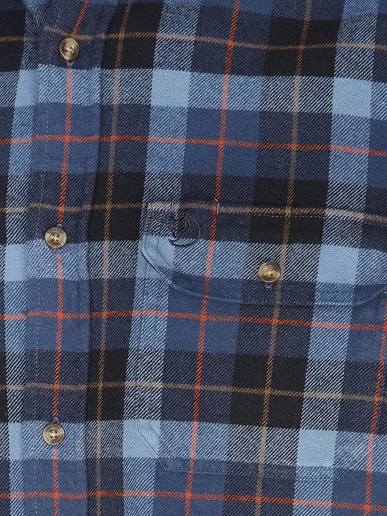 FJÄLLRÄVEN | Herren Flanellhemd Singi Heavy | dunkelblau