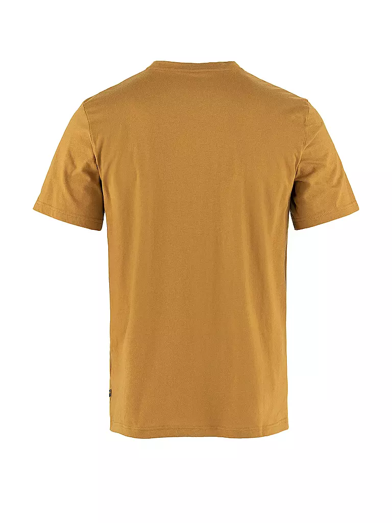 FJÄLLRÄVEN | Herren Funktionsshirt Lush Logo | senf