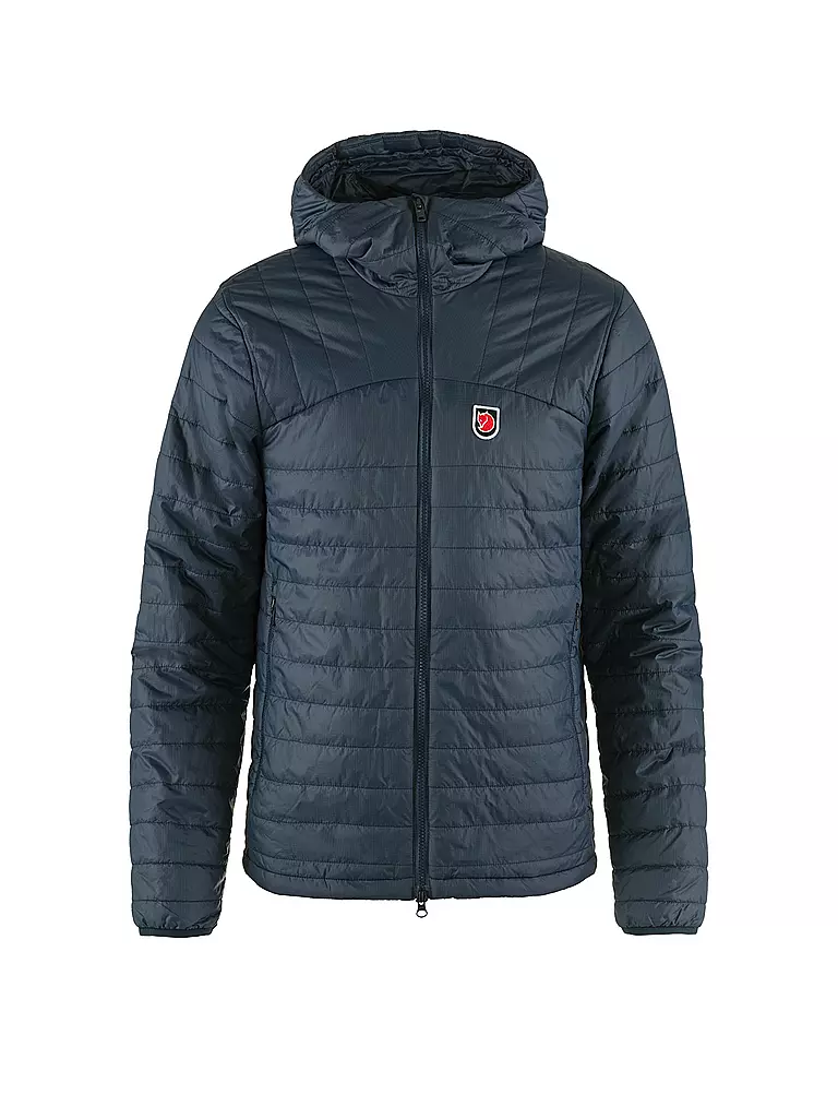 FJÄLLRÄVEN | Herren Isojacke Expedition X-Lätt Hoodie | dunkelblau