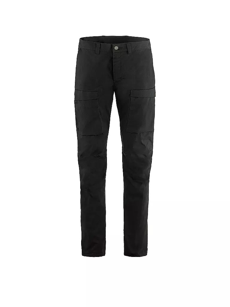 FJÄLLRÄVEN | Herren Wanderhose Hybrid G1000 | schwarz