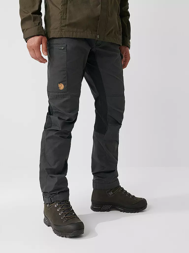 FJÄLLRÄVEN | Herren Wanderhose Kaipak | grau