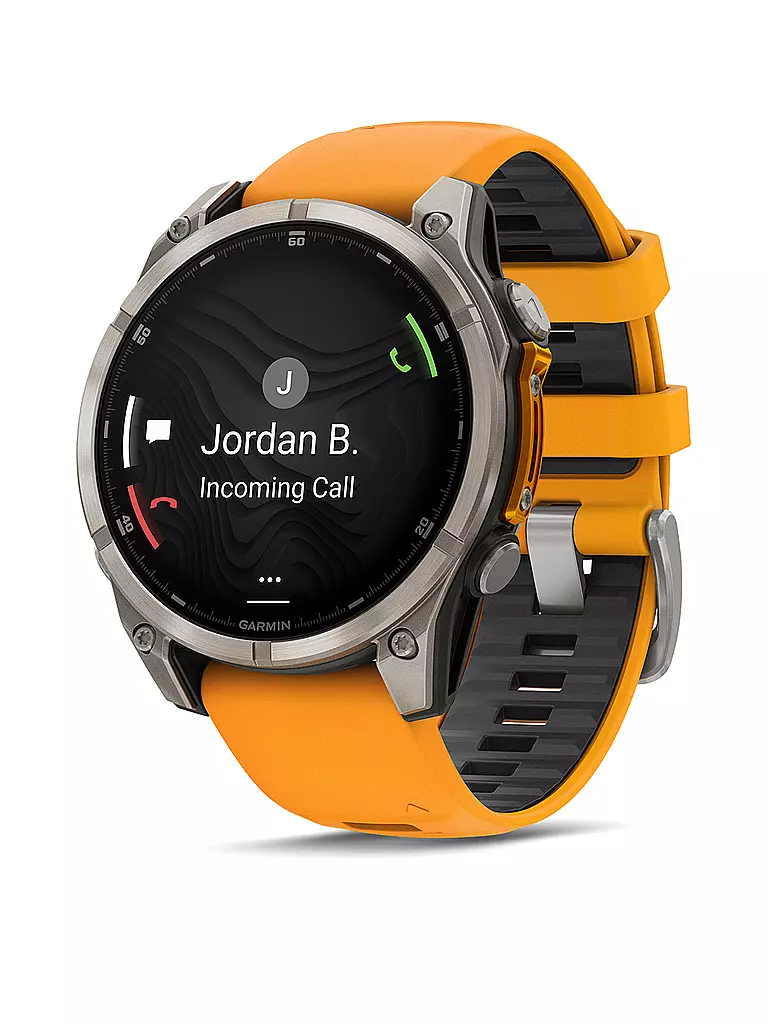 GARMIN |  GPS-Multisport-Smartwatch Fenix 8 Amoled Sapphire  47mm | grau