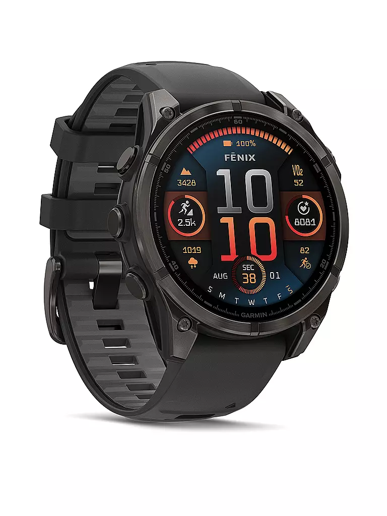 GARMIN |  GPS-Multisport-Smartwatch Fenix 8 Amoled Sapphire  47mm | orange