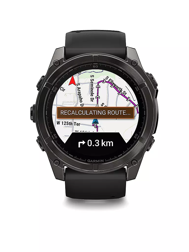 GARMIN |  GPS-Multisport-Smartwatch Fenix 8 Amoled Sapphire  51mm | grau