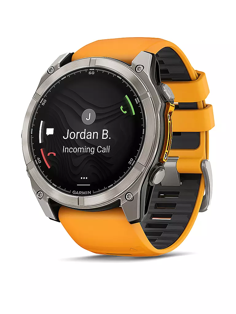 GARMIN |  GPS-Multisport-Smartwatch Fenix 8 Amoled Sapphire  51mm | grau