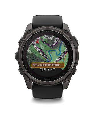 GARMIN |  GPS-Multisport-Smartwatch Fenix 8 Solar Sapphire  51mm