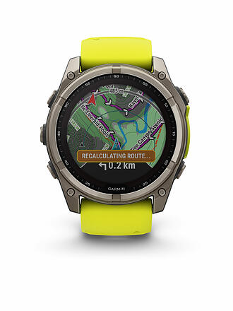 GARMIN |  GPS-Multisport-Smartwatch Fenix 8 Solar Sapphire  51mm