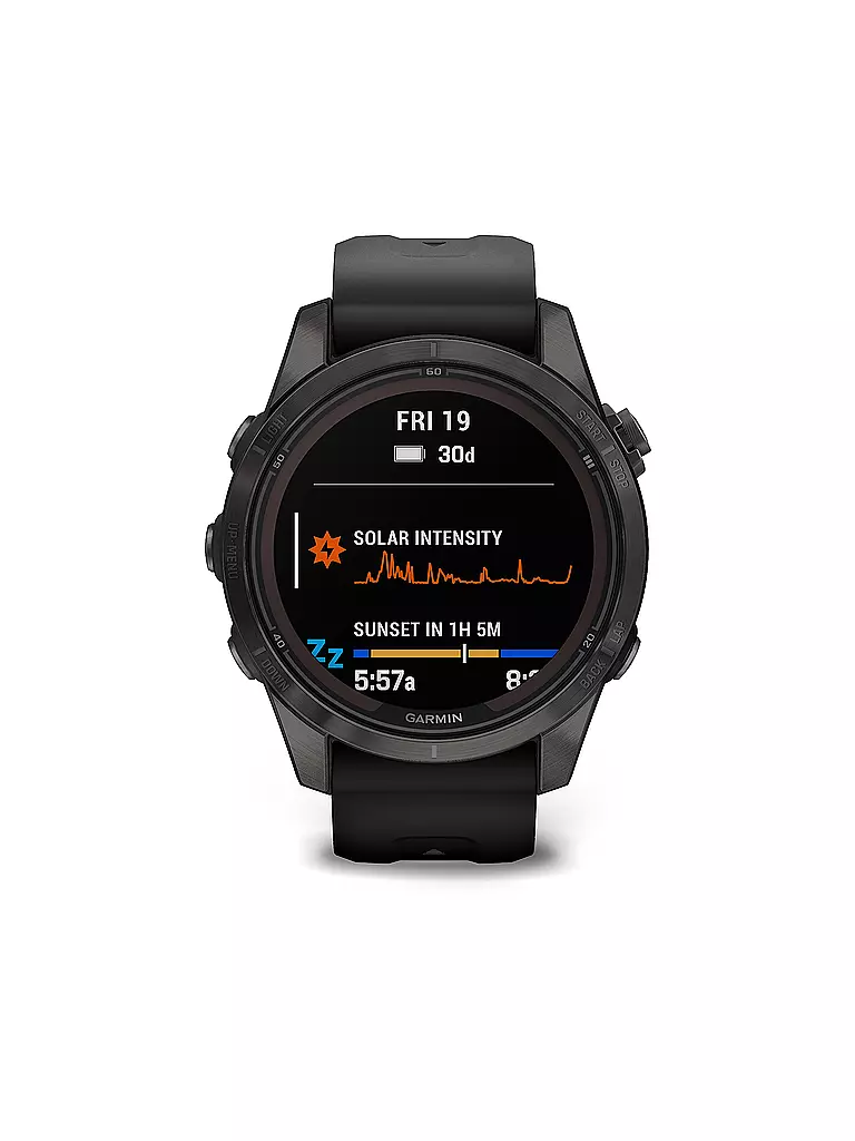 GARMIN | GPS-Multisport-Smartwatch Fenix® 7S Pro Sapphire Solar | schwarz