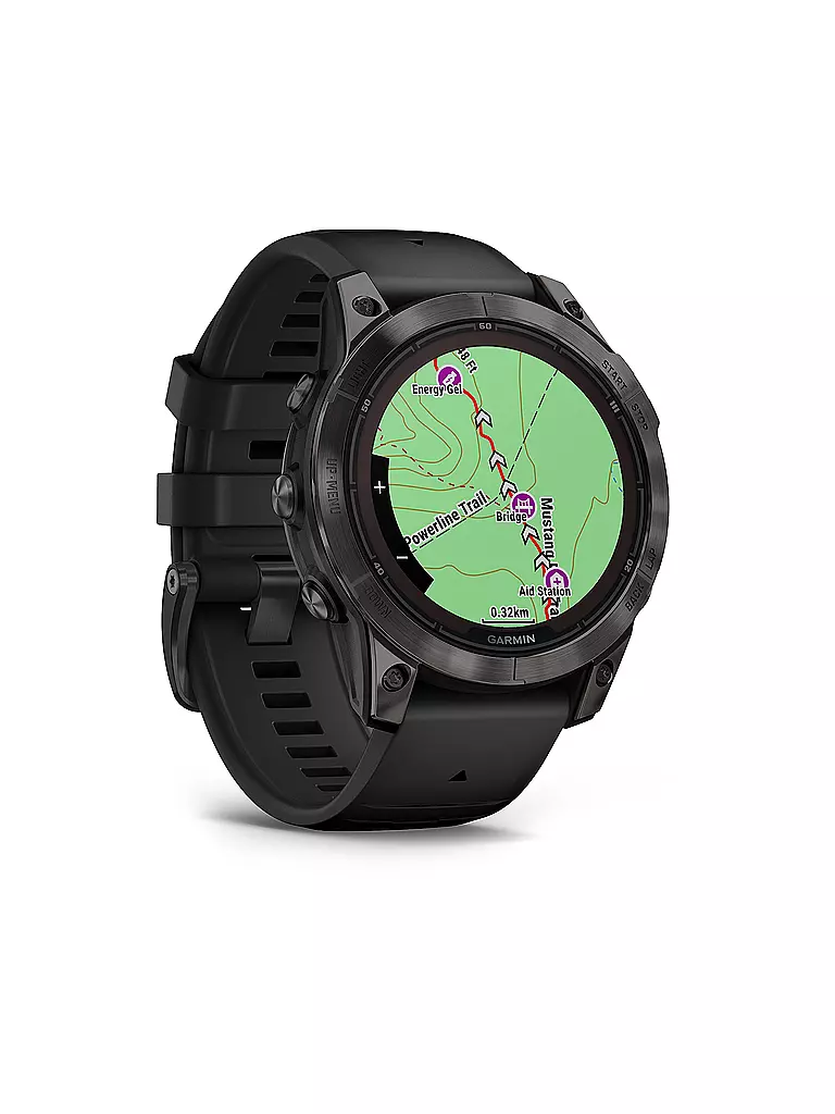 GARMIN | GPS-Multisport-Smartwatch Fenix 7 Pro Sapphire Solar | schwarz