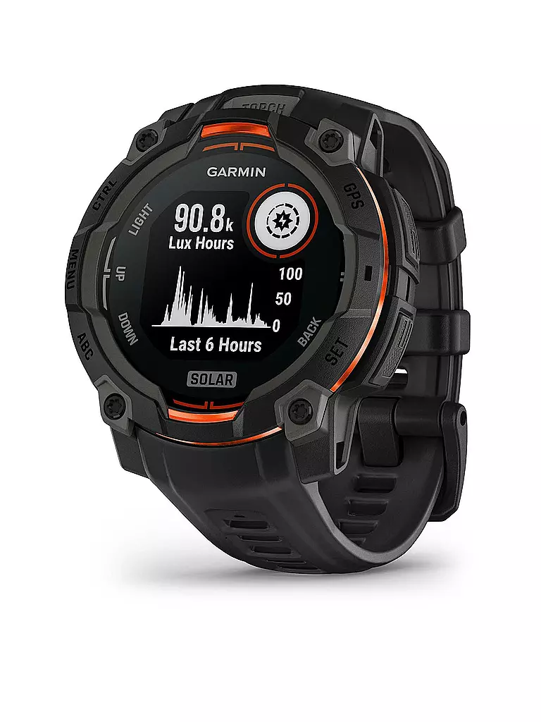 GARMIN | GPS-Multisport-Smartwatch Instinct® 3 45mm Solar | schwarz