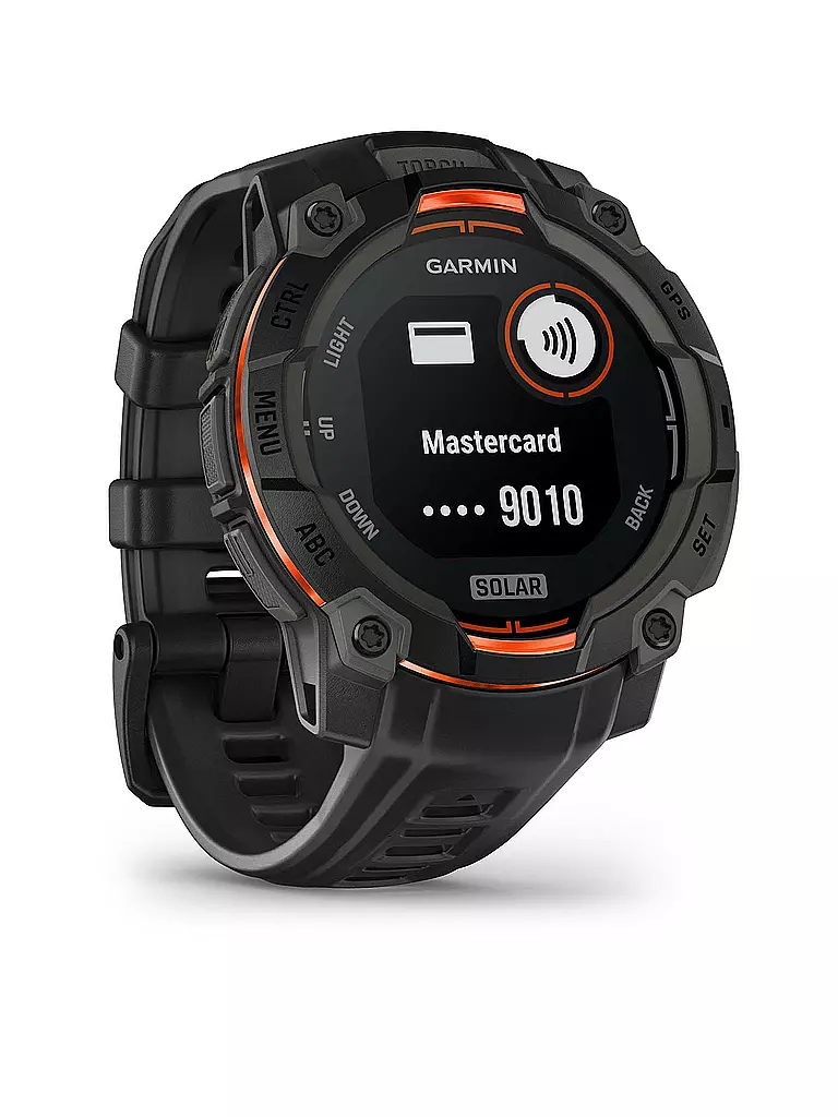 GARMIN | GPS-Multisport-Smartwatch Instinct® 3 45mm Solar | schwarz