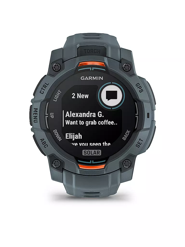 GARMIN | GPS-Multisport-Smartwatch Instinct® 3 45mm Solar | grün