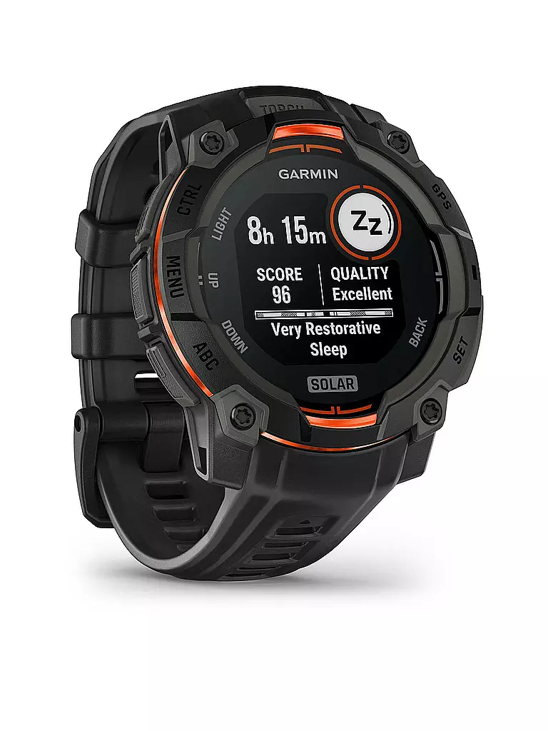 GARMIN | GPS-Multisport-Smartwatch Instinct® 3 45mm Solar | schwarz