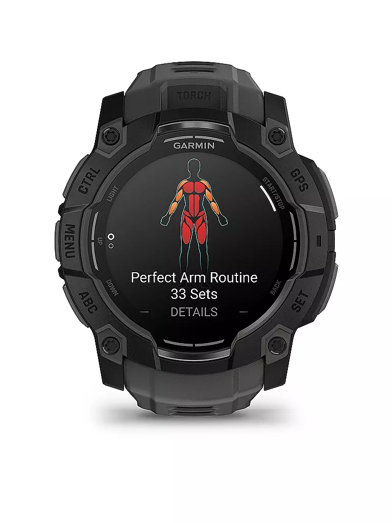 GARMIN | GPS-Multisport-Smartwatch Instinct® 3 50mm Amoled | schwarz