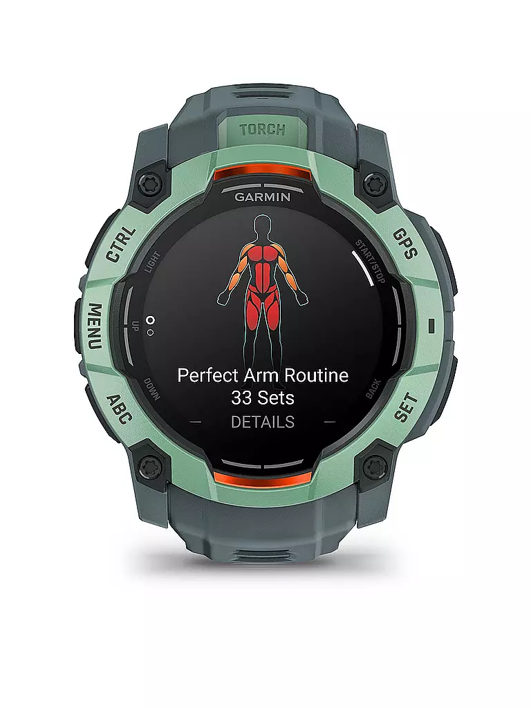 GARMIN | GPS-Multisport-Smartwatch Instinct® 3 50mm Amoled | schwarz