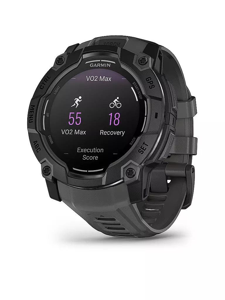 GARMIN | GPS-Multisport-Smartwatch Instinct® 3 50mm Amoled | schwarz