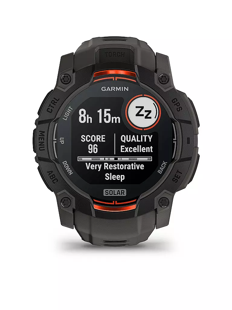 GARMIN | GPS-Multisport-Smartwatch Instinct® 3 50mm Solar | schwarz